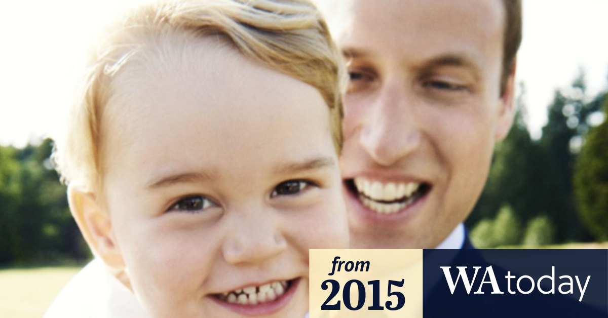 Royal family releases portrait of Prince George on his second birthday